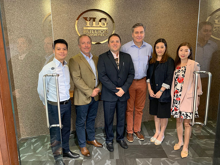 Visita a YLG Bullion Singapur